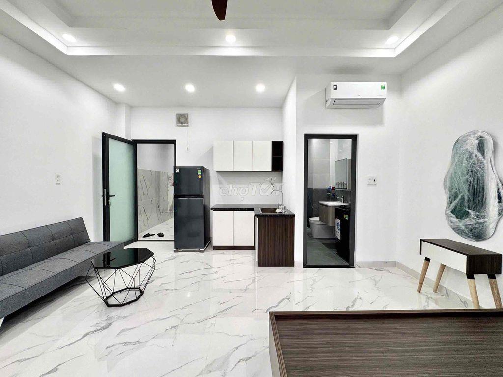 CĂN HỘ STUDIO CAO CẤP MỚI XÂY- FULL NỘI THẤT CÓ CỬA SỔ TRỜI-THANG MÁY