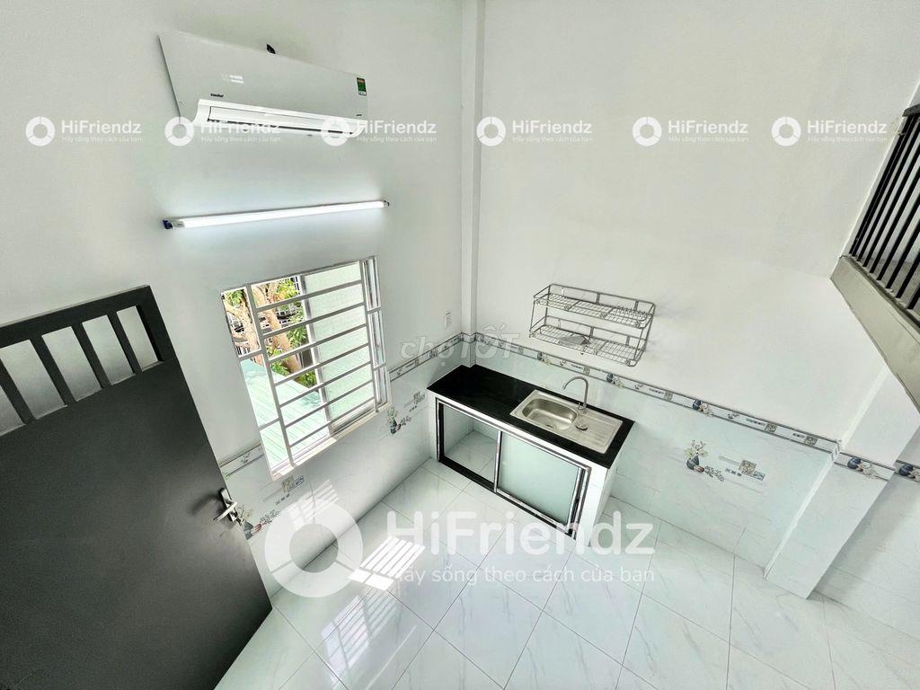 Duplex Cửa sổ trời, 30m2, Sẵn nội thất, đường Hương Lộ 2, Ngã 4 Bốn Xã