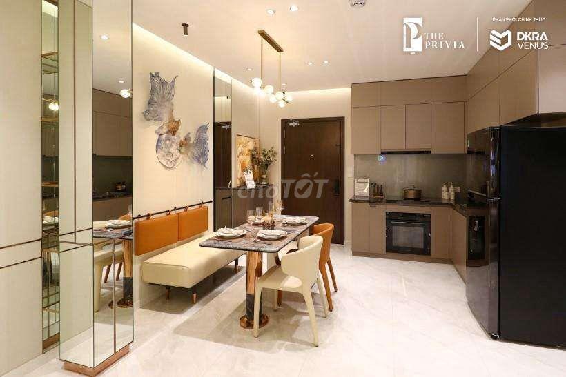  CHO THUÊ CĂN HỘ THE PRIVIA – 1PN+1 | 51m² | CHỈ 8,9 TRIỆU/THÁNG