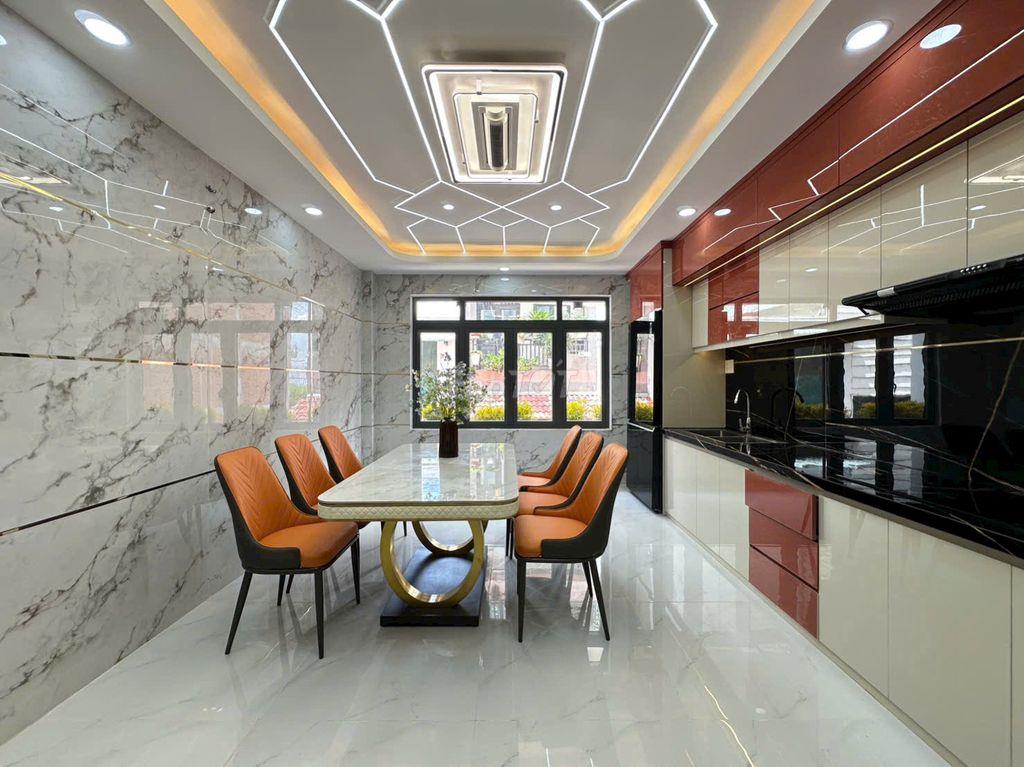 NHÀ NGỌP BANK MẶT TIỀN BUÔN BÁN MIẾU GÒ SOÀI 4.5x16 2TẦNG SÁT  LV/Quới