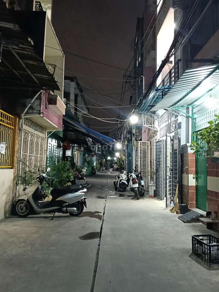 Bán nhà hẻm 6 m Âu cơ , p14 Quận 11, p,hoà bình mới