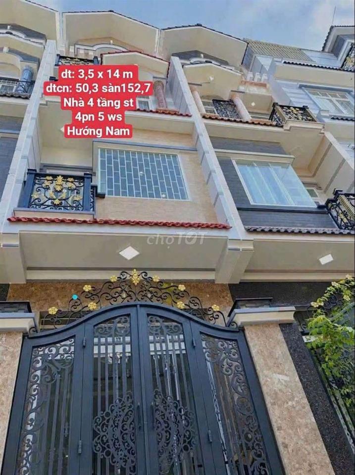Bán nhà HX Hơi 1/ Phú Định , p16 Q8