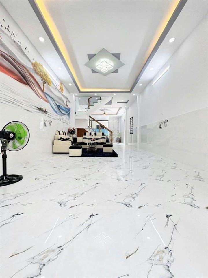 Bán nhà Mặt tiền khu Gò Xoài, 56m2, 4x14m, 2 tầng, 3PN, đường nhựa 10m