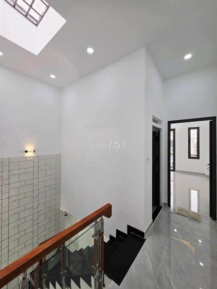 Bán nhà Mặt tiền khu Gò Xoài, 56m2, 4x14m, 2 tầng, 3PN, đường nhựa 10m