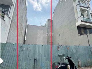 Bán Đất Gò Xoài, 75m2, ngang 5x15m, full thổ, hẻm ÔTÔ 6m thông, xây CT