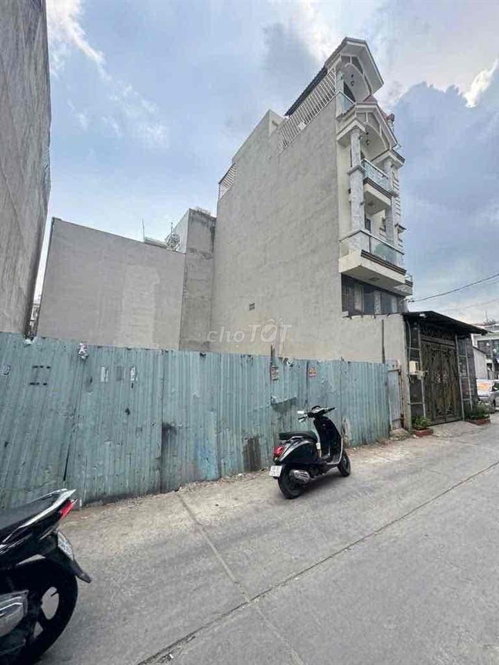 Bán Đất Gò Xoài, 75m2, ngang 5x15m, full thổ, hẻm ÔTÔ 6m thông, xây CT
