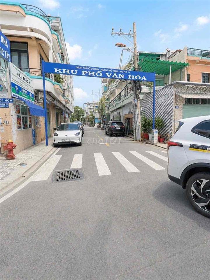 Bán nhà mặt tiền Hoà Bình -Đầm Sen, 60m2, 4x15m, 4 tầg, 4pn, đường 12m