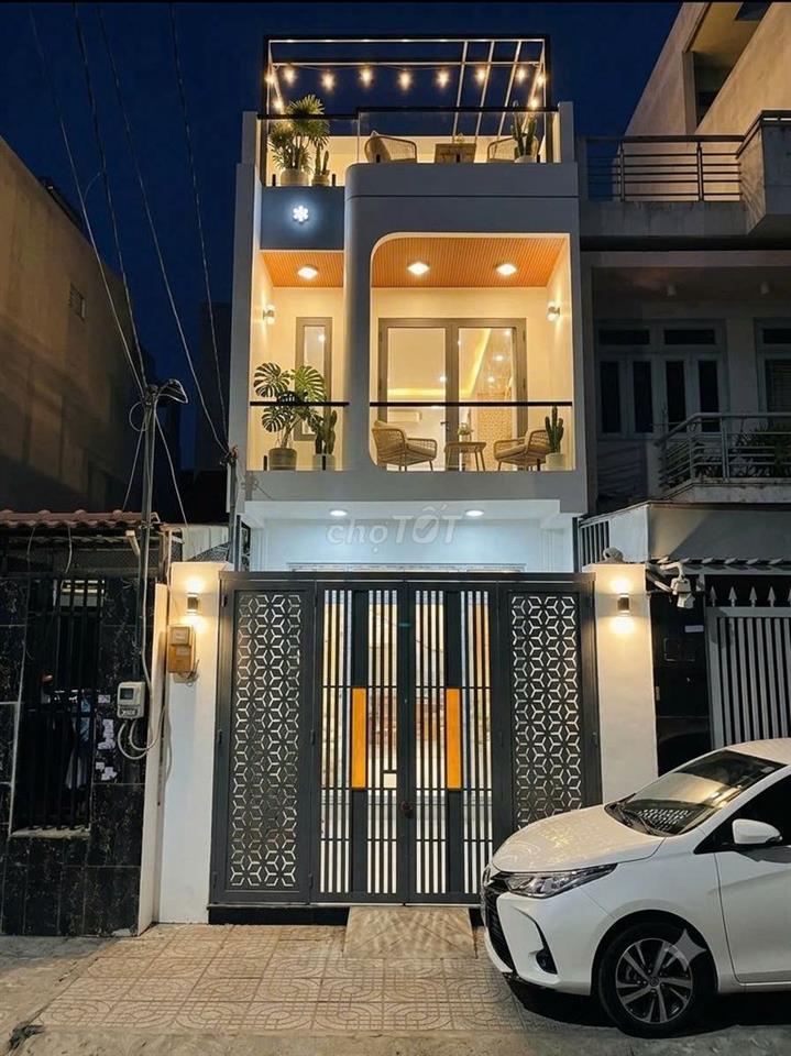 Bán Nhà Mặt Tiền khu Gò Xoài, 60m2, 4x15m, 3 Tầng, 3PN, đường Ô TÔ  8m