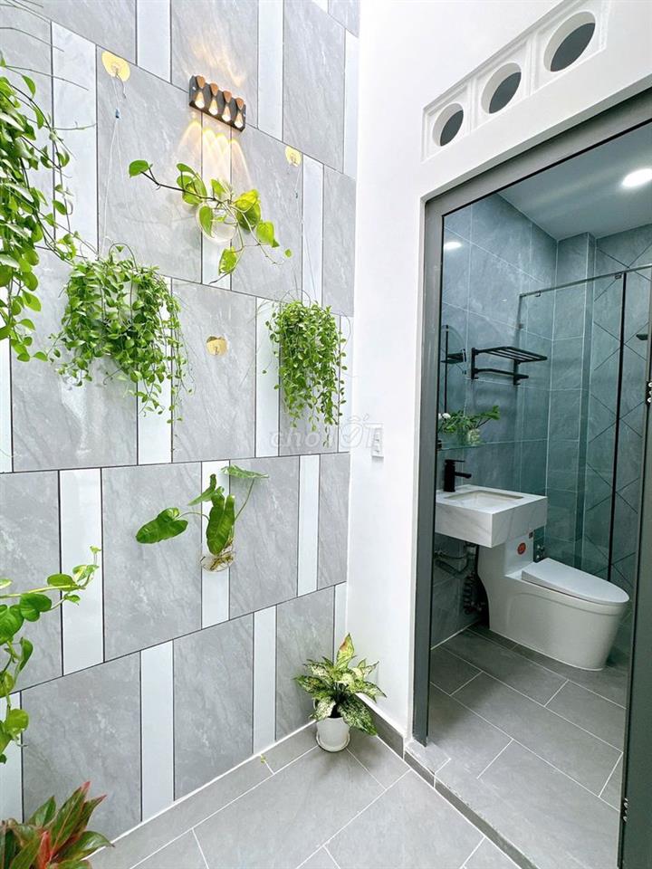 Bán nhà khu Gò Xoài, 44m2, 4x11m, 3 Tầng, 2PN, nhà mới,full NT, hẻm to