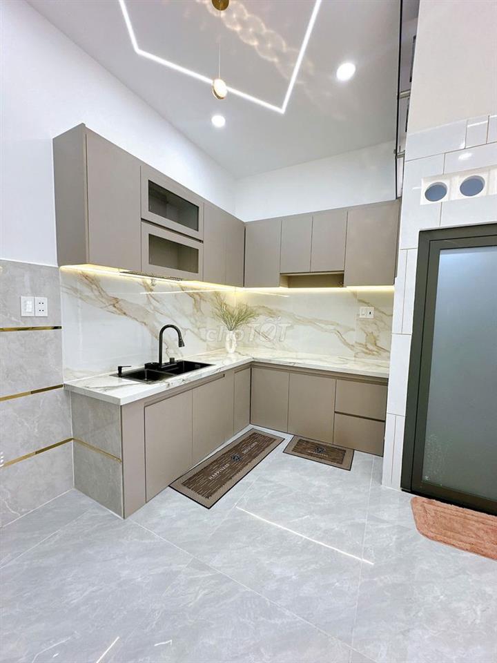 Bán nhà khu Gò Xoài, 44m2, 4x11m, 3 Tầng, 2PN, nhà mới,full NT, hẻm to