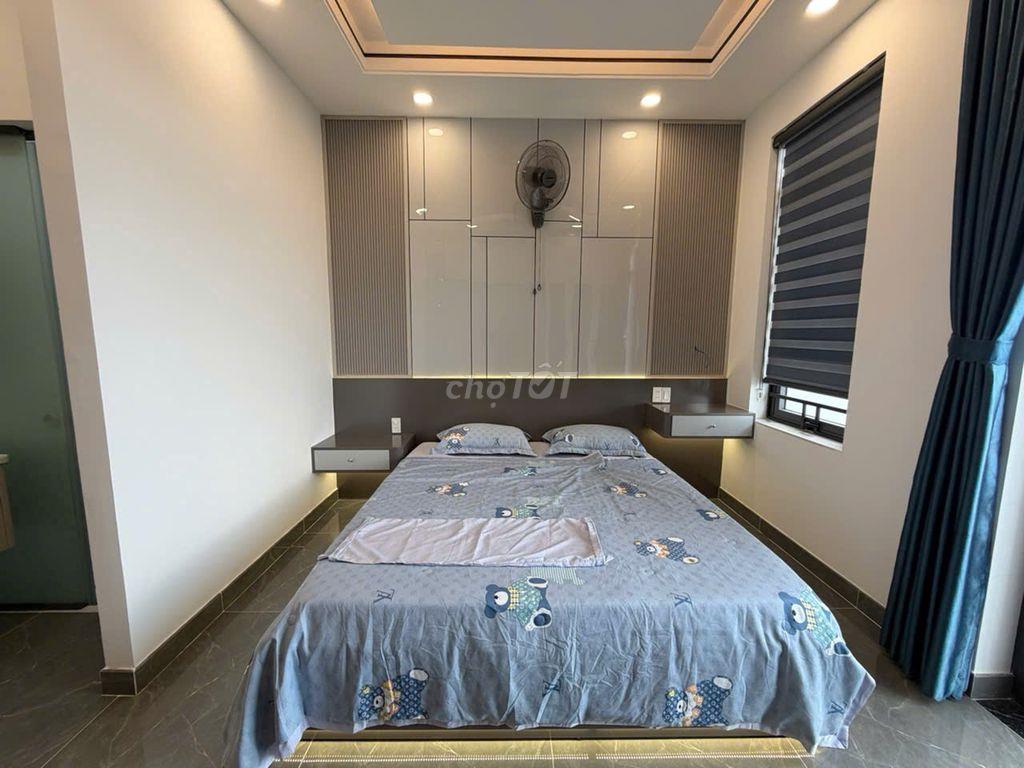 Bán nhà khu Gò Xoài, 44m2, 4x11m, 3 Tầng, 2PN, nhà mới,full NT, hẻm to