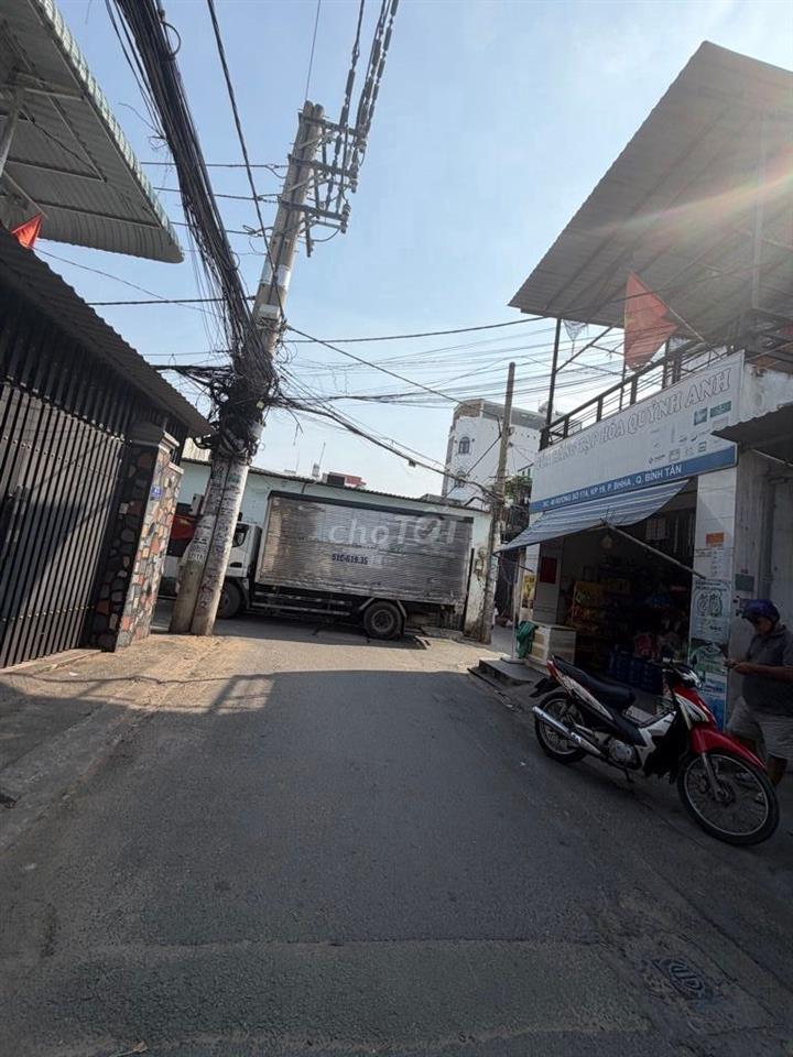 Bán nhà Kênh Nước Đen, 24m2, 3x8m, 2 tầng, 2PN, hẻm thông, kế trườg TH