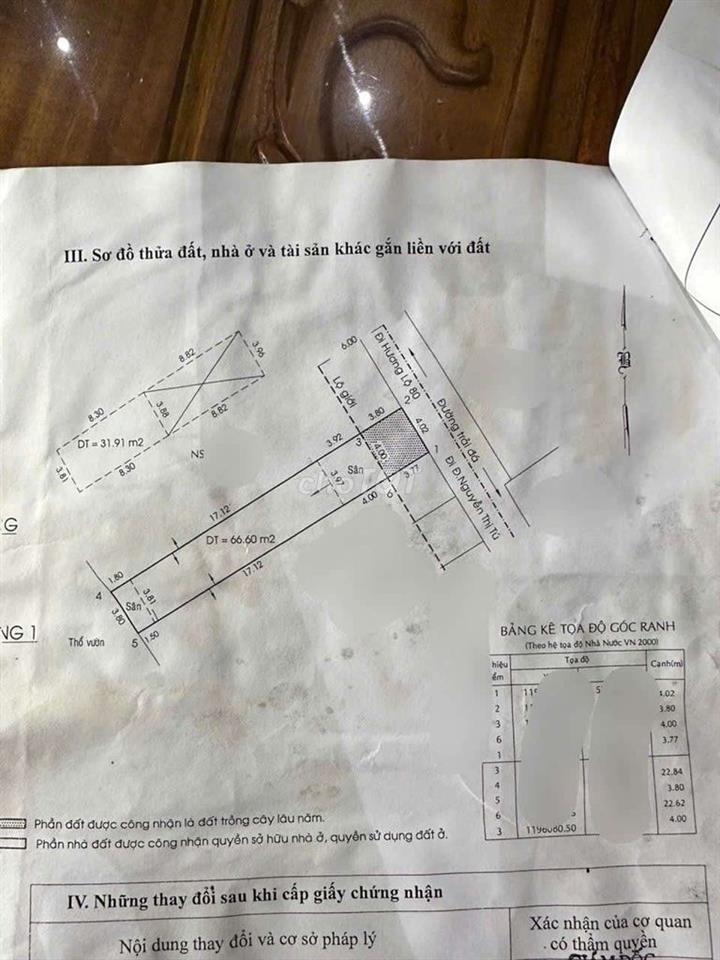 🔥 BÁN GẤP NHÀ 2 TẦNG SÁT MẶT TIỀN NGUYỄN THỊ TÚ. 104M² – GIÁ  4 TỶ!