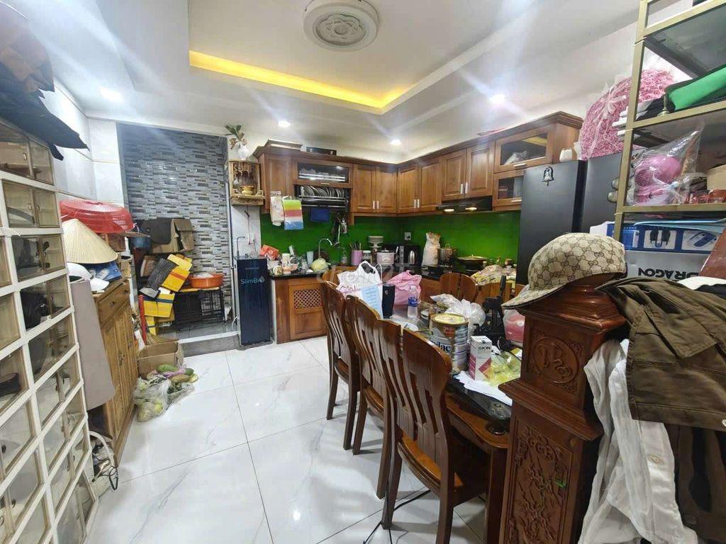 Nhà 704// Hương Lộ 2 P.BTĐA 4x14 3lầu 6tỷ 550 hẻm 5m thông 