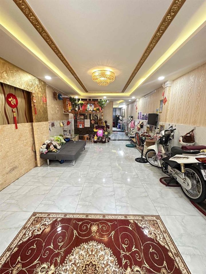 MẶT TIỀN VIEW CÔNG VIÊN  - ĐƯỜNG CHỢ LỚN - BÌNH PHÚ 1 - NHÀ ĐẸP 2 TẦNG