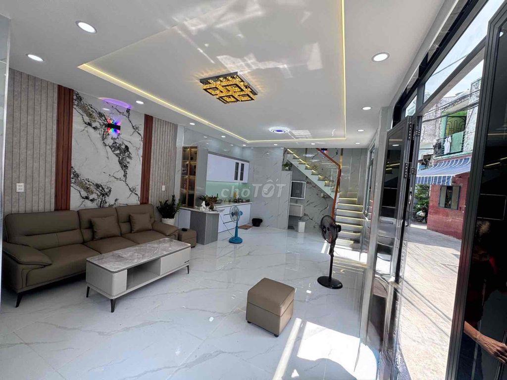 HẺM 8M THÔNG - SÁT MẶT TIỀN PHẠM PHÚ THứ Q6 - 40M2 (8X5M) CHỈ HƠN 5 TỶ