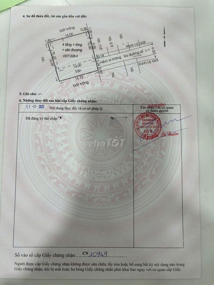 CHDV Dòng Tiền Ổn Định 210tr/tháng, Tân Kỳ Tân Quý, 28 tỷ 5 TL !!!