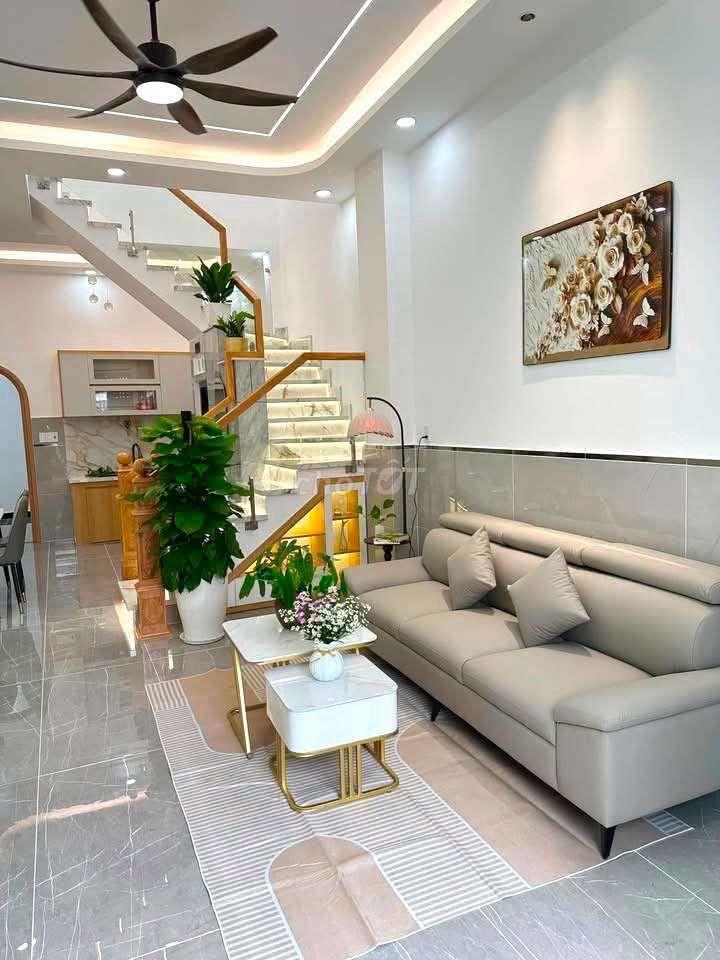  2 TẦNG KIÊN CỐ XE HƠI TỚI NHÀ , 3 PN CÓ TRỆT, 52M2, QUANH GÒ XOÀI