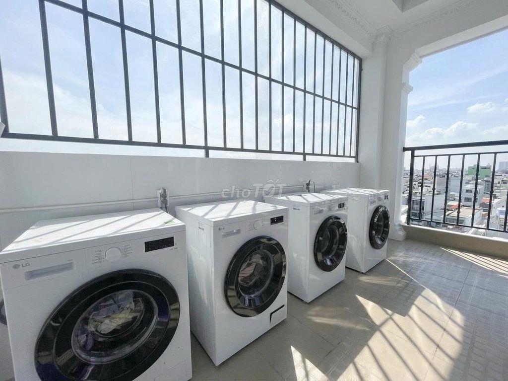 Bán tòa nhà dịch vụ, 43p, doanh thu 210/tháng, SHR, TKTQ giáp Tân Phú