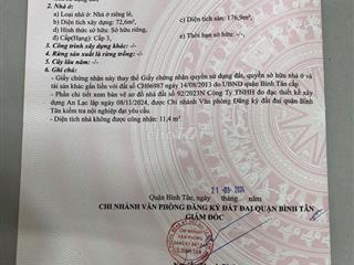 CHÍNH CHỦ BÁN CĂN NHÀ CẤP 3 NGAY TRUNG TÂM PHƯỜNG AN LẠC