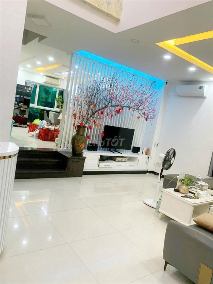 💐FULL N.THẤT💯Biệt Thự Góc 2MT đường 14m khu Tên Lửa 10x20m 4 tầng 4PN