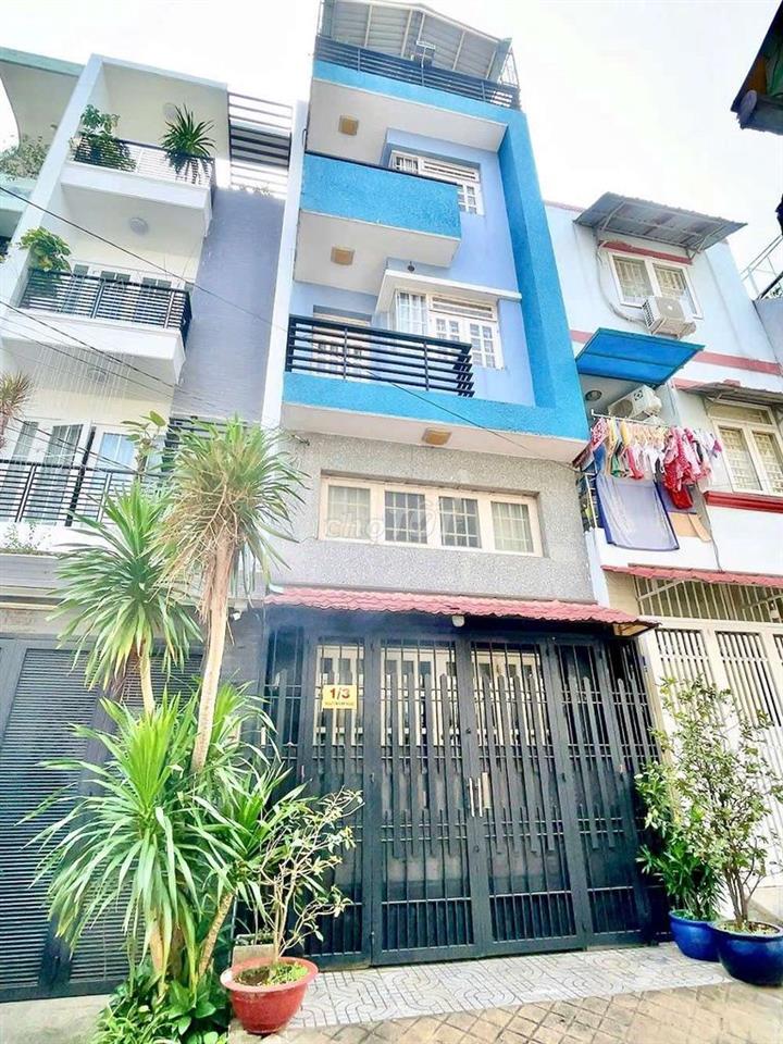 NHÀ CHO THUÊ Ngay Chợ Tân Hương, 4x12m, 5 Tầng, .  