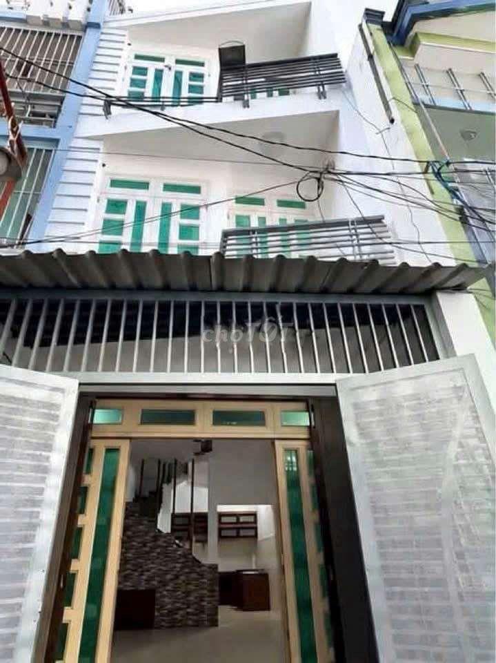 CHO THUÊ NHÀ NC ĐƯỜNG NI SƯ HUỲNH LIÊN, TÂN BÌNH, 11.5 TRIEU, 3 TẦNG