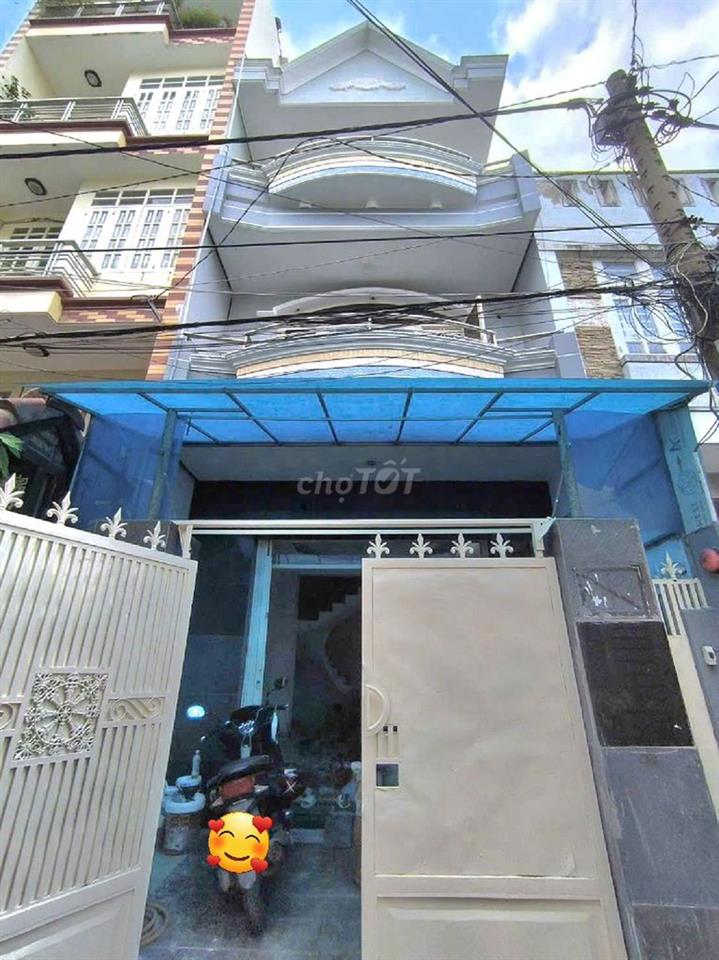 CHO THUÊ NHÀ TÂY THẠNH - TÂN PHÚ - 12TRIEU - 4PN - HẺM 5M - 3 TẦNG