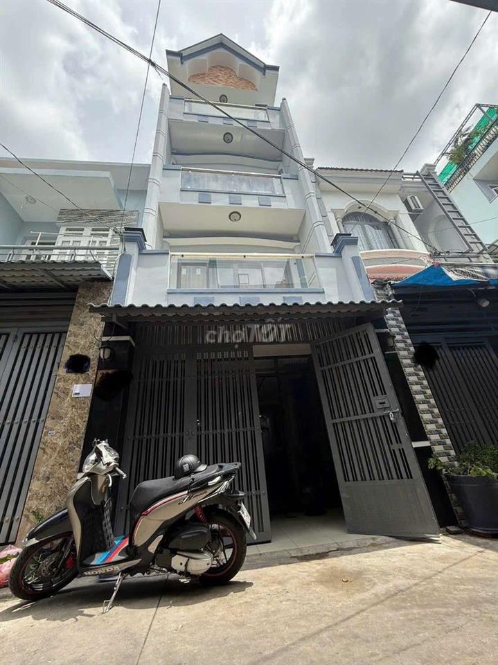 CHO THUÊ NHÀ MIẾU BÌNH ĐÔNG - LÊ VĂN QUỚI - 12TRIỆU - 4PN - HẺM XE HƠI