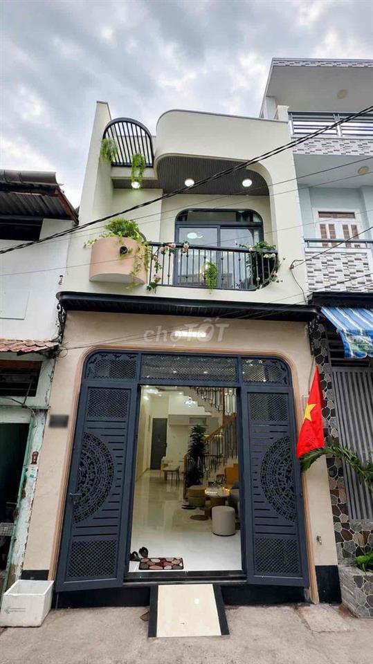 NHÀ MỚI 4X13M, 3PN, PHÒNG NGỦ TẦNG TRỆT, HẺM XE TẢI, 5,65 TỶ