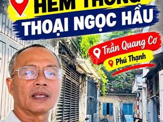 Bán nhà hẻm 3m thông Thoại Ngọc Hầu, Phú Thạnh Tân Phú - 3,5x10m