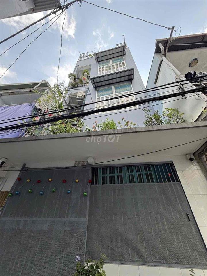 Nhà nở hậu 4.1M nở hậu 6M - 4 Tầng BTCT