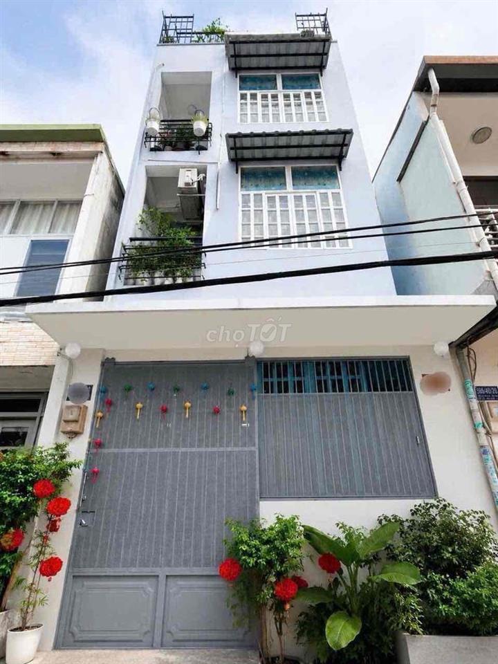 Nhà nở hậu 4.1M nở hậu 6M - 4 Tầng BTCT