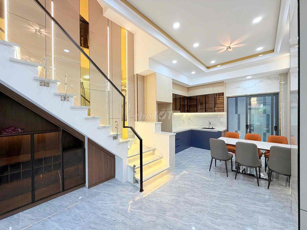 Nhà Bán Bình Tân ( 4 x 14m ) Nhà Mới full Nội Thất Sang Trọng