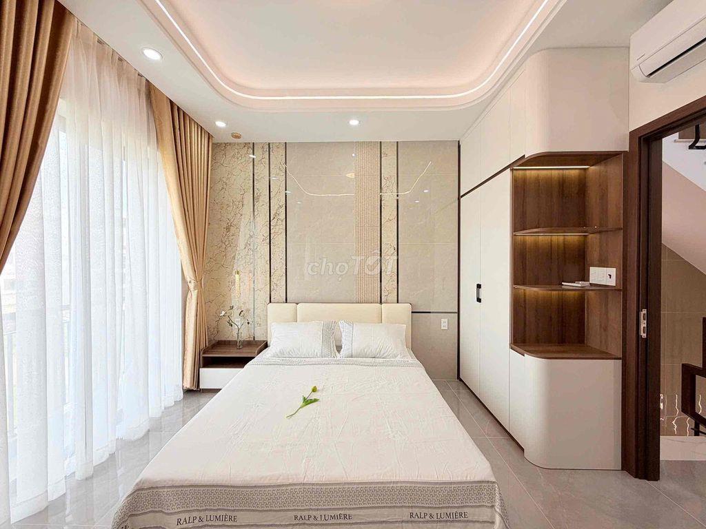 Siêu Phẩm Nhà Phố Phường Bình Tân ( 4,1m x 15m ) Full Nội Thất