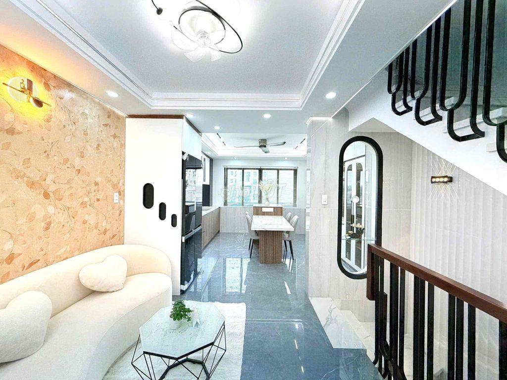 Siêu Phẩm Nhà Phố Phường Bình Tân ( 4,1m x 15m ) Full Nội Thất