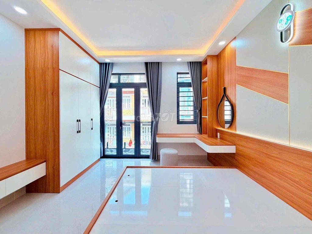 Nhà Bình Tân ( 4,1m x 14,5m ) Nhà Mới Tặng Full Nội Thất Cao Cấp