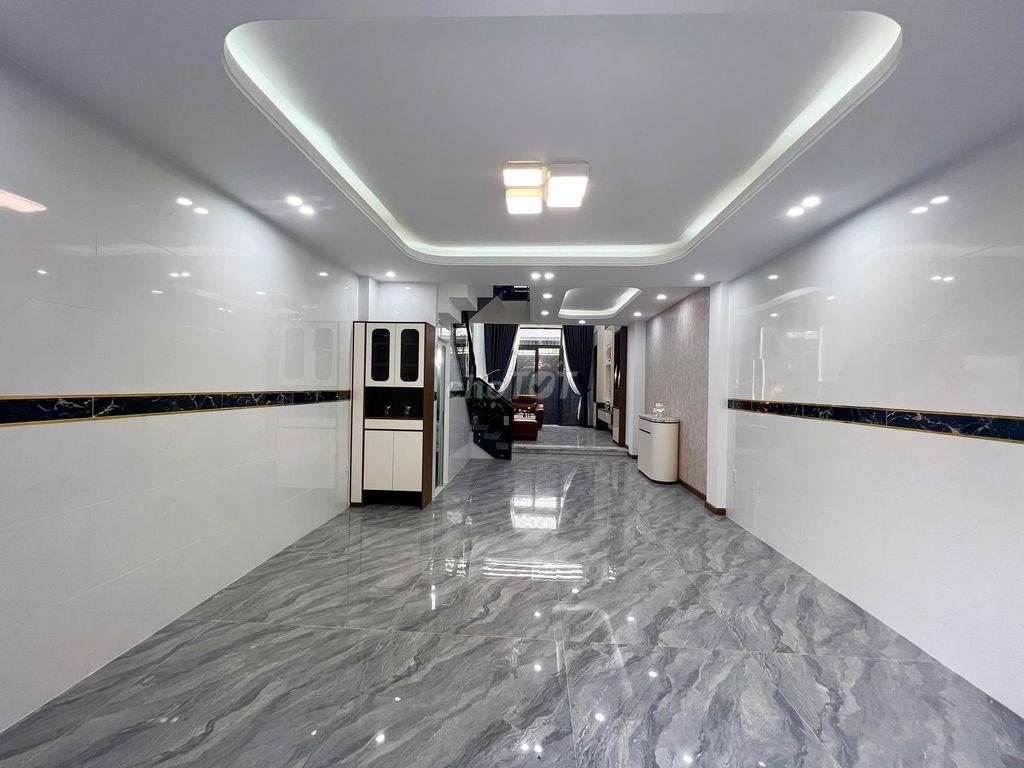 Nhà Bình Tân ( 4,5m x 15m ) 1Lửng 3Lầu, Nhà mới Full Nội thất Cao cấp