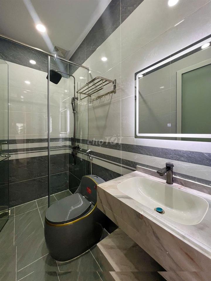 Nhà Bình Tân ( 4,5m x 15m ) 1Lửng 3Lầu, Nhà mới Full Nội thất Cao cấp