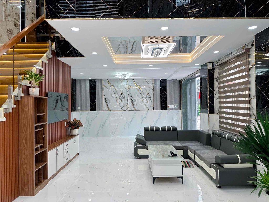 Nhà Bình Tân ( 5,5 x 10m ) Nhà Mới Tặng Full Nội Thất Cao Cấp