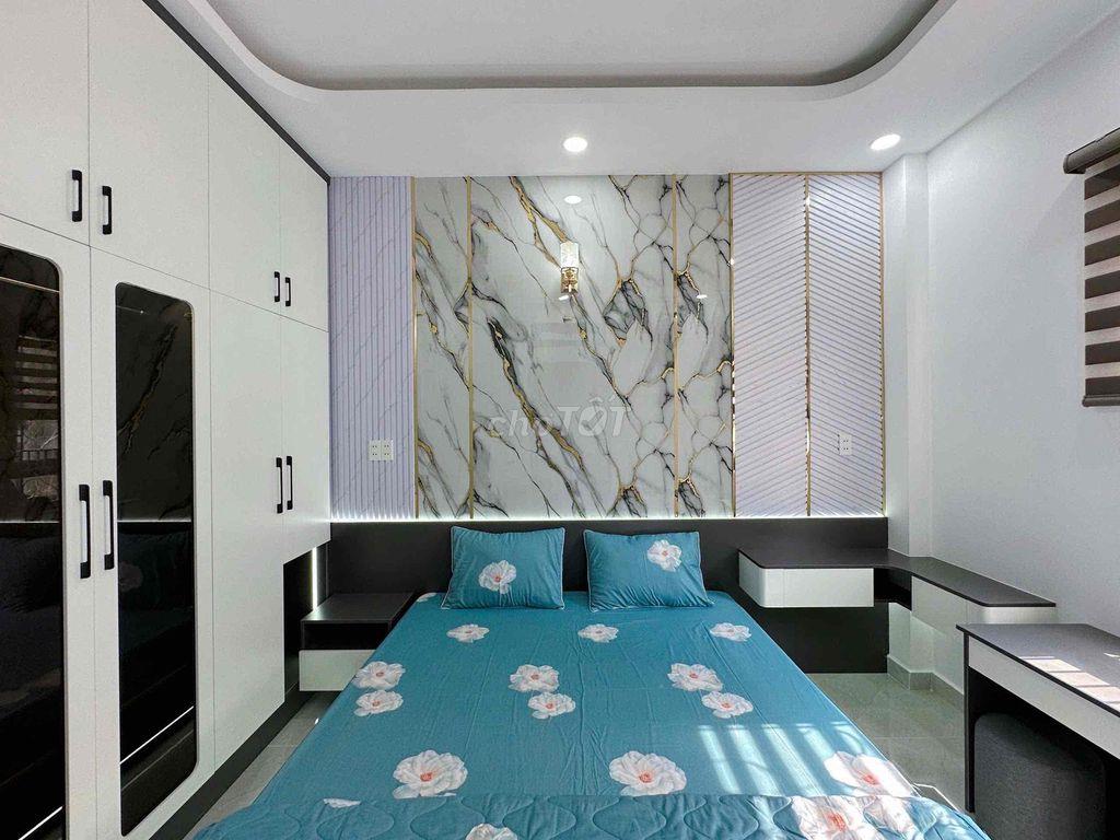 Nhà Bình Tân ( 5,5 x 10m ) Nhà Mới Tặng Full Nội Thất Cao Cấp