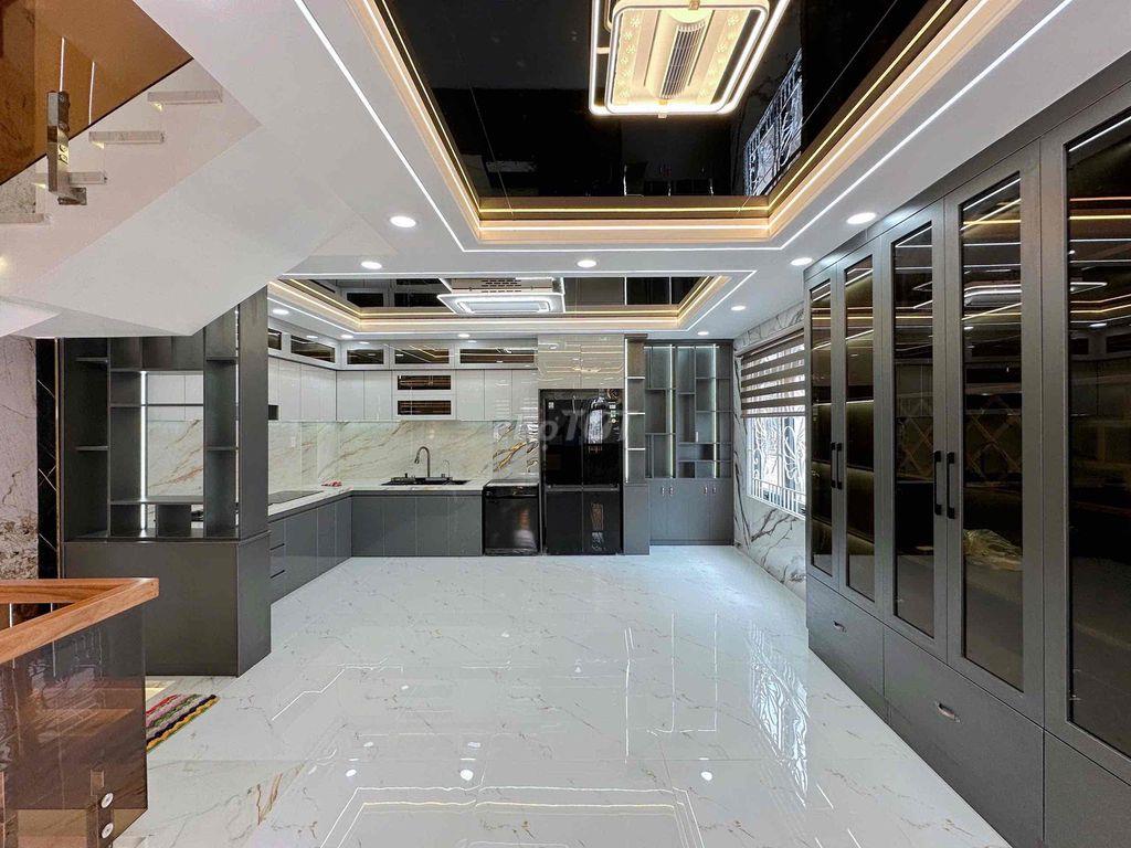 Nhà Bình Tân ( 5,5 x 10m ) Nhà Mới Tặng Full Nội Thất Cao Cấp