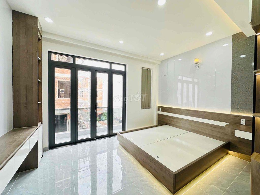 Nhà Bình Tân( 4x22m ) 1trệt 1ửng 3lầu, Nhà Mới Đẹp