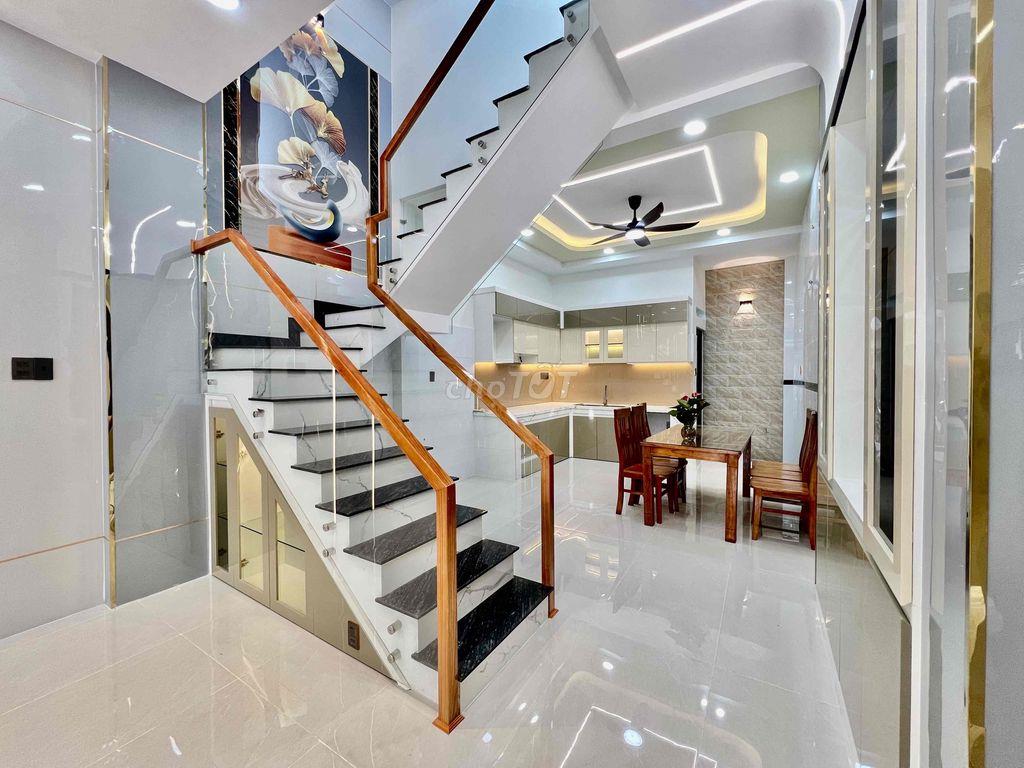 Nhà Bình Tân ( 4m x 15m ) Nhà Mới, Giáp Ngã Tư Bốn Xa
