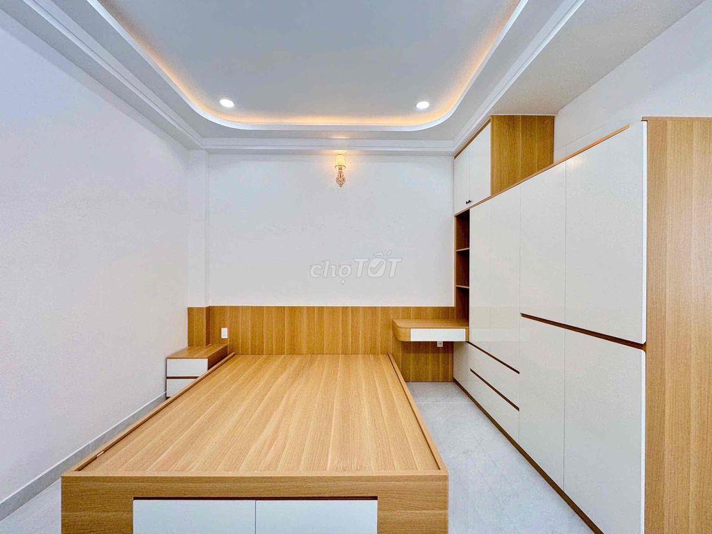 Nhà Mới Bình Tân Giá Rẻ, Có Thang Máy ( 4m x 15m ) Nội Thất Cao Cấp