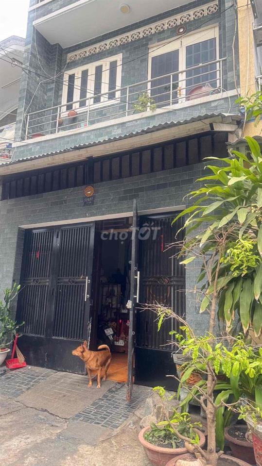 Âu cơ hẻm 5m có 4 tầng đúc thật 6.3ty