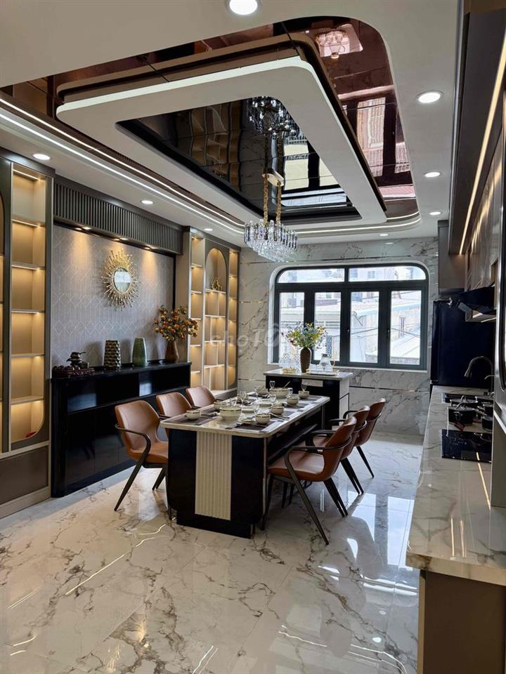 🏡 NHÀ 5 TẦNG – 88M² – GARA Ô TÔ – 4PN – NỘI THẤT CAO CẤP