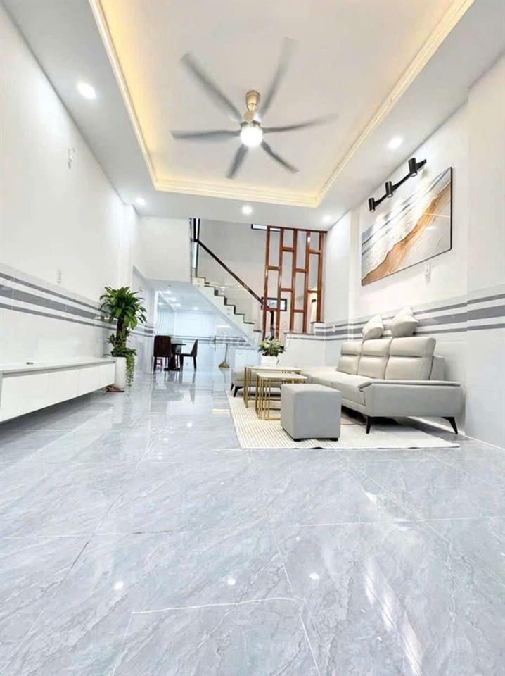 Nhà Bình Tân Hẻm 6m Thông - 50m2 - 3 Tầng BTCT - 3PN - Giá 5Ty1 TL