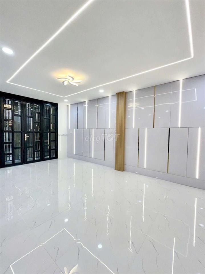 Nhà 3 Tầng Mới Đẹp Dọn Vào Ở Ngay - 60m2 - 4PN - Hẻm Xe Hơi -Giá 6Ty X