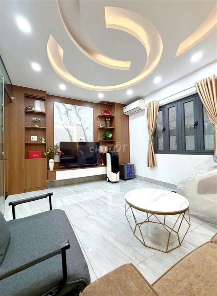 Nhà Mới Dọn Vào Ở Ngay-HXH Thông -54m2-5 Tầng-5PN-Lê Văn Quới-Bình Tân